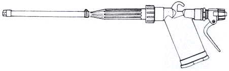 Air valve and adjustment nozle diagram.